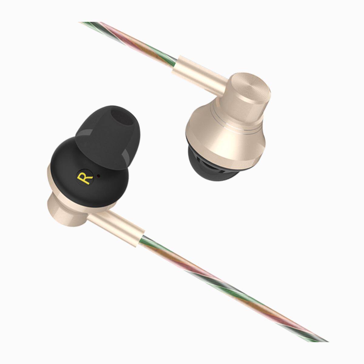 耳机独到x12a低音入耳音乐金属线控麦克风手机耳机