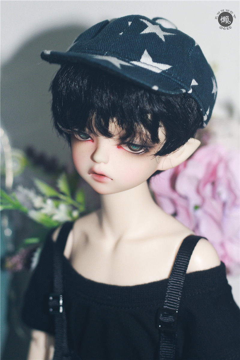 假发懒娃bjd3分4分6分sd娃娃男娃短发bjd娃娃