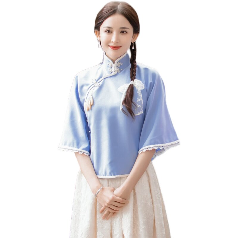 古装民国影视学生装古力娜扎同款进步青年大家闺秀民族服装