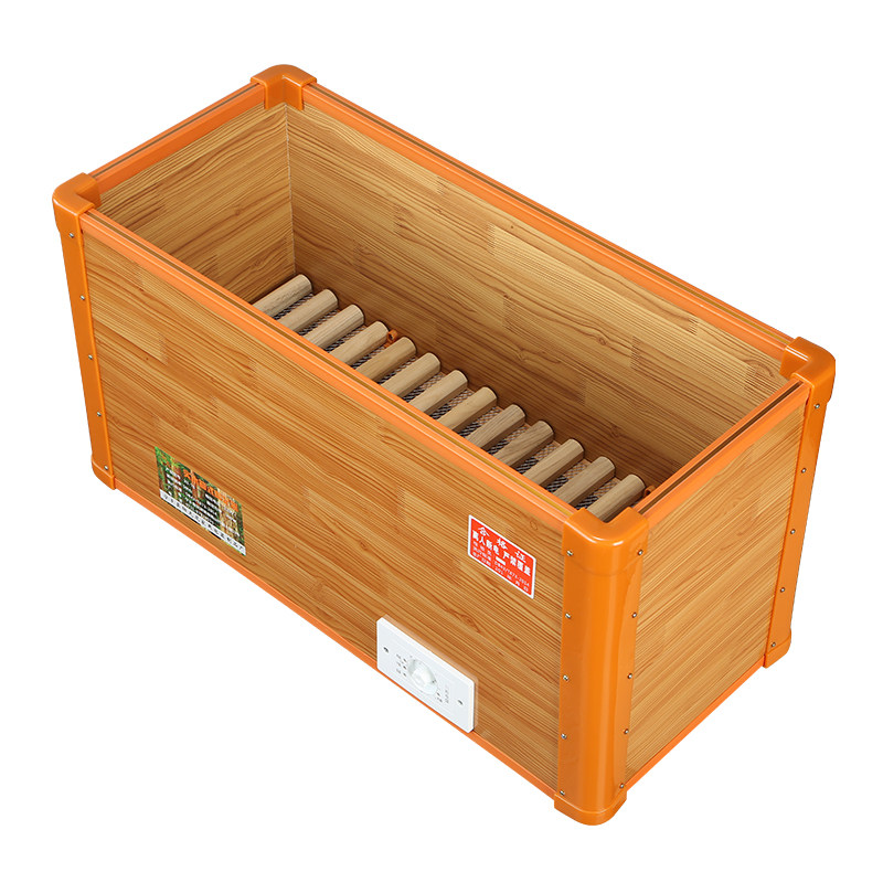 电火桶家用实木取暖器加深烤火炉箱暖脚神器节能烤脚取暖器烤火桶
