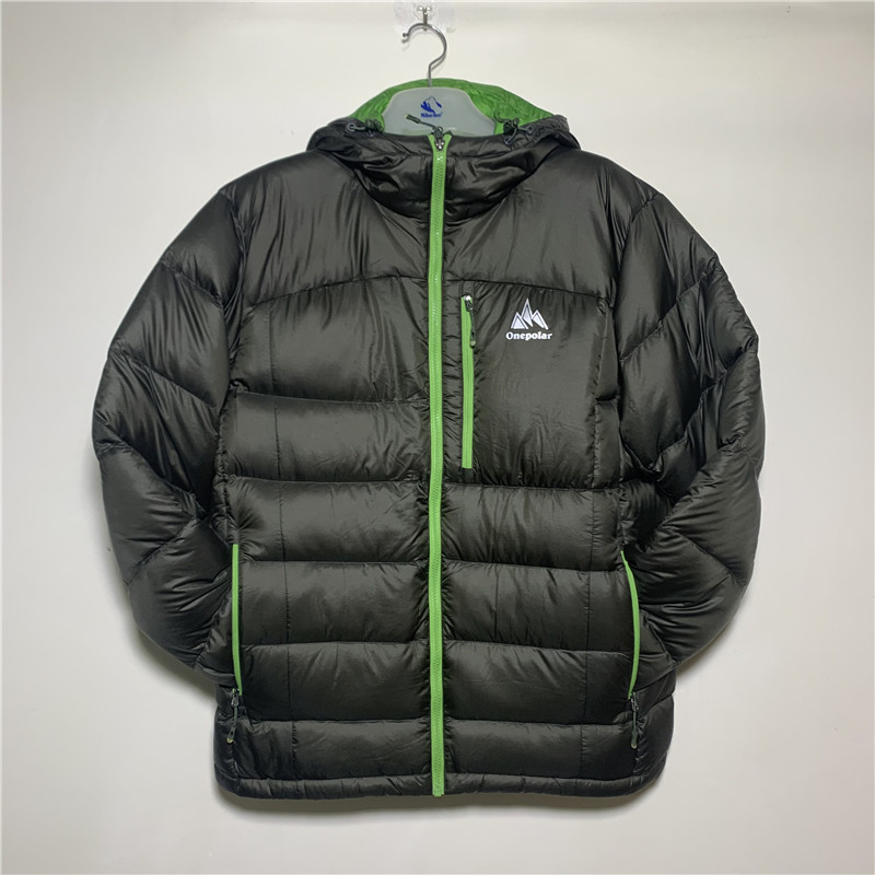 onepolar鸭绒羽绒服蓬连短款极地白鸭绒防风保暖户外羽绒衣