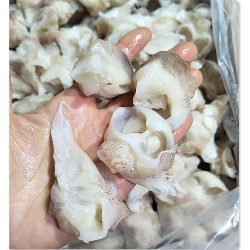 鱿鱼脆骨20斤脖子冷冻铁板商用麻辣小海海鲜冷冻鱿鱼