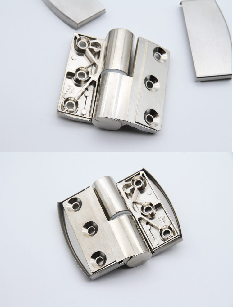 卫生间隔断配件加厚不锈钢隔断门合页厕所闭门铰链卫浴五金套件