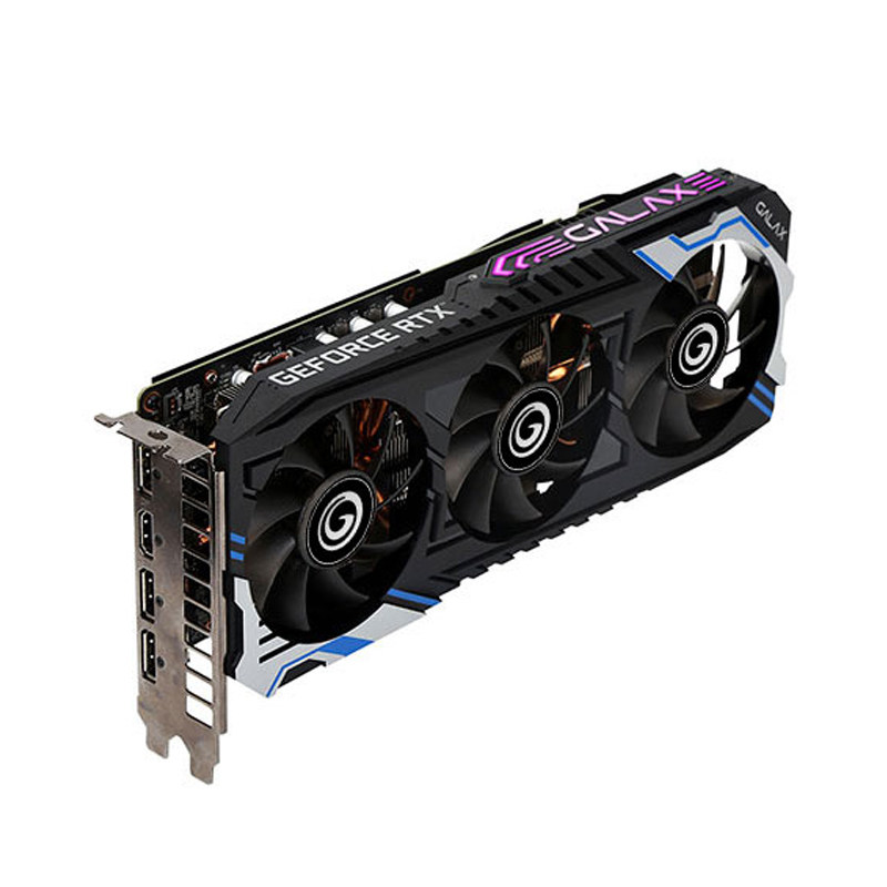 影驰rtx2060plusmax12g星曜金属大师mini台式机电脑游戏显卡