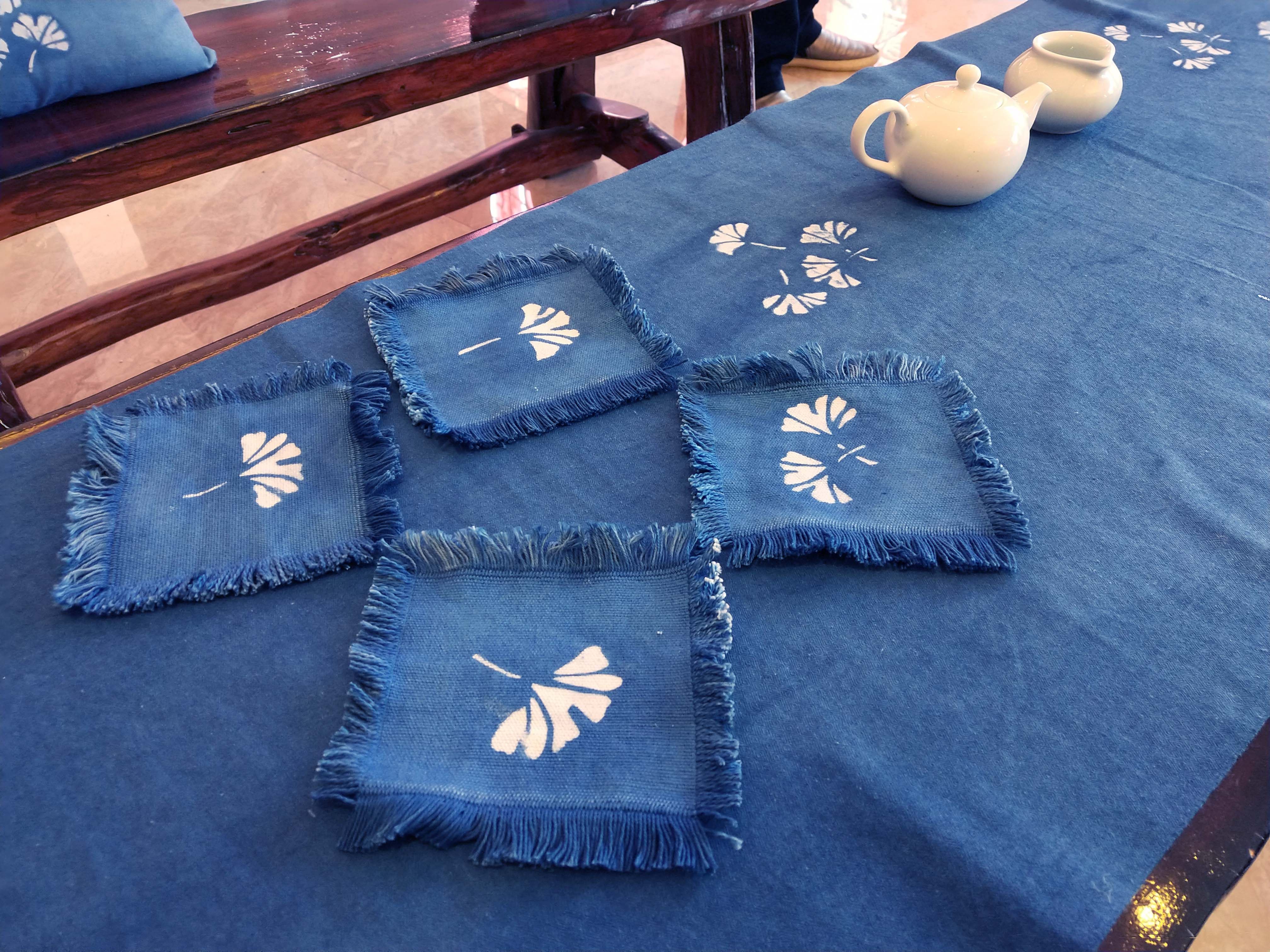 草木物染 型染糊 蓝印花布专用防染糊 豆浆染药斑布专用防染剂