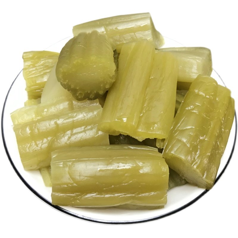 温州特产腌制咸菜菜梗臭菜菜心泡菜酱菜雪酸腌制