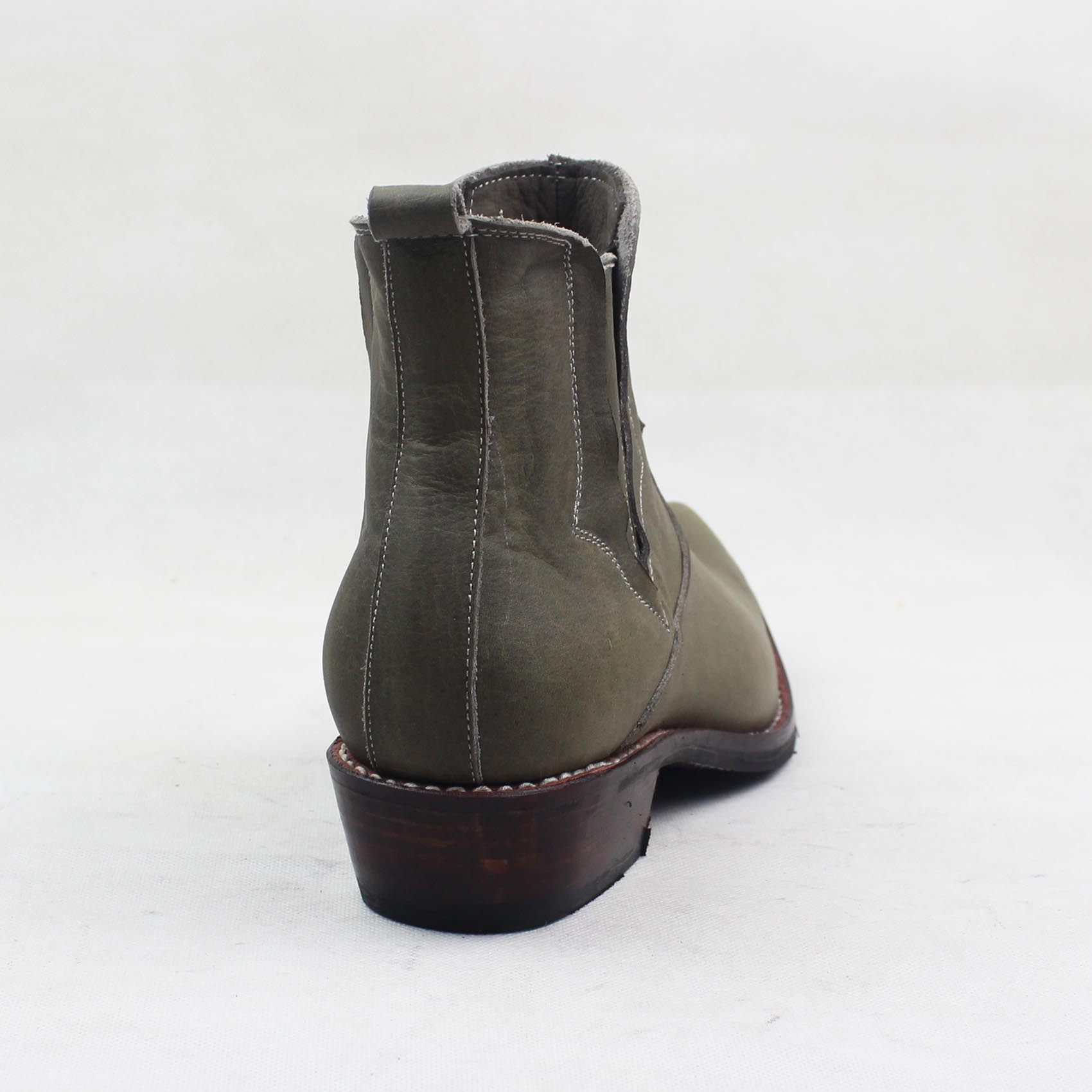 tb8600手工缝制头层牛皮美国西部牛仔马靴骑士靴男时装靴