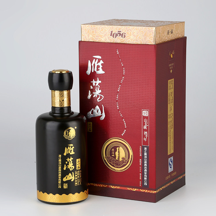 白酒浙江雁荡山正一品52度500ml浓香香型纯粮酿造国产白酒
