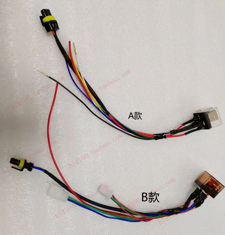 电动车灯三根线改两根图片