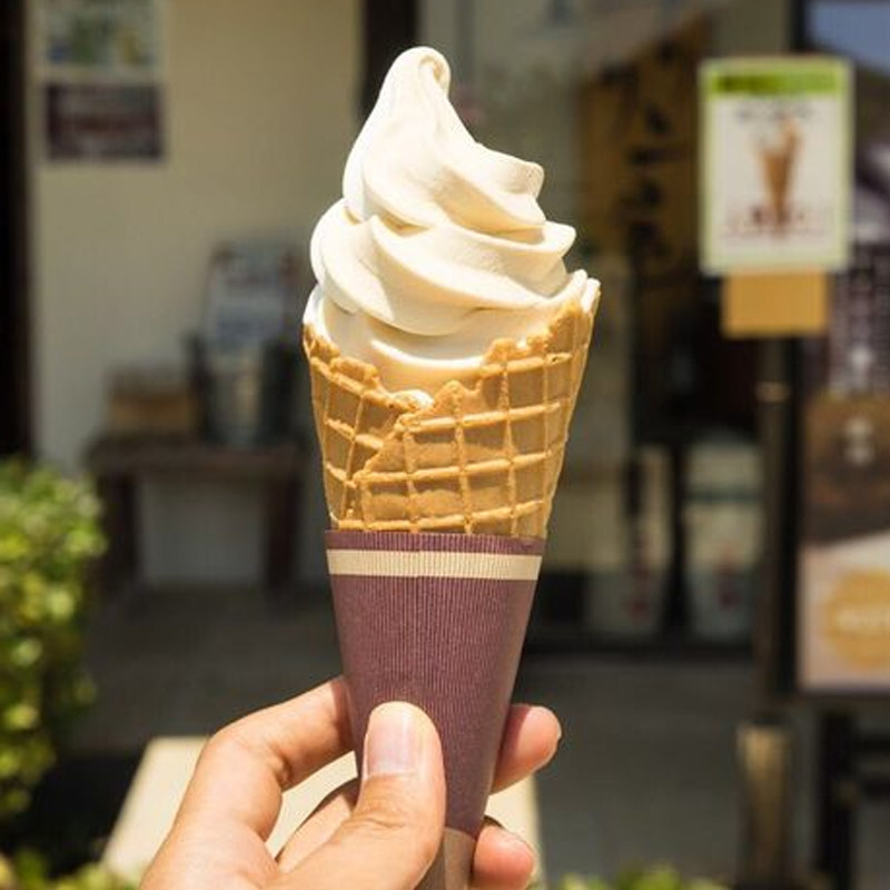 中号花边脆筒商用冰激凌脆皮皮蛋筒甜筒华夫筒冰淇淋商用冰淇淋