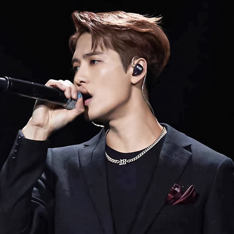 古巴官方正品王嘉尔同款字母拼接项链男生潮痞项链