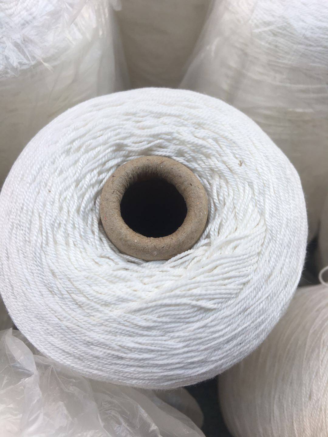 夏季白色5号纯棉蕾丝丝线宝宝手工勾针钩织毛线