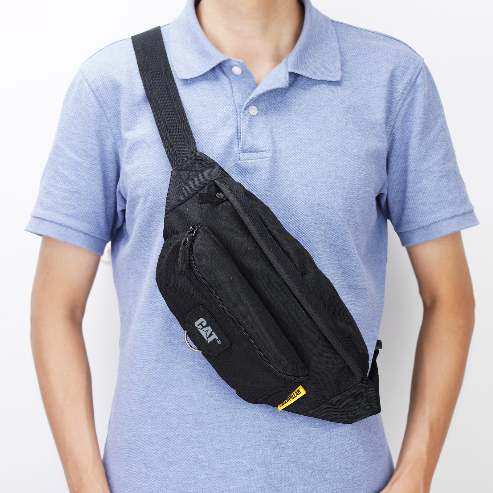 cat卡特腰包胸包2020年新款运动休闲户外轻便斜挎男士包袋