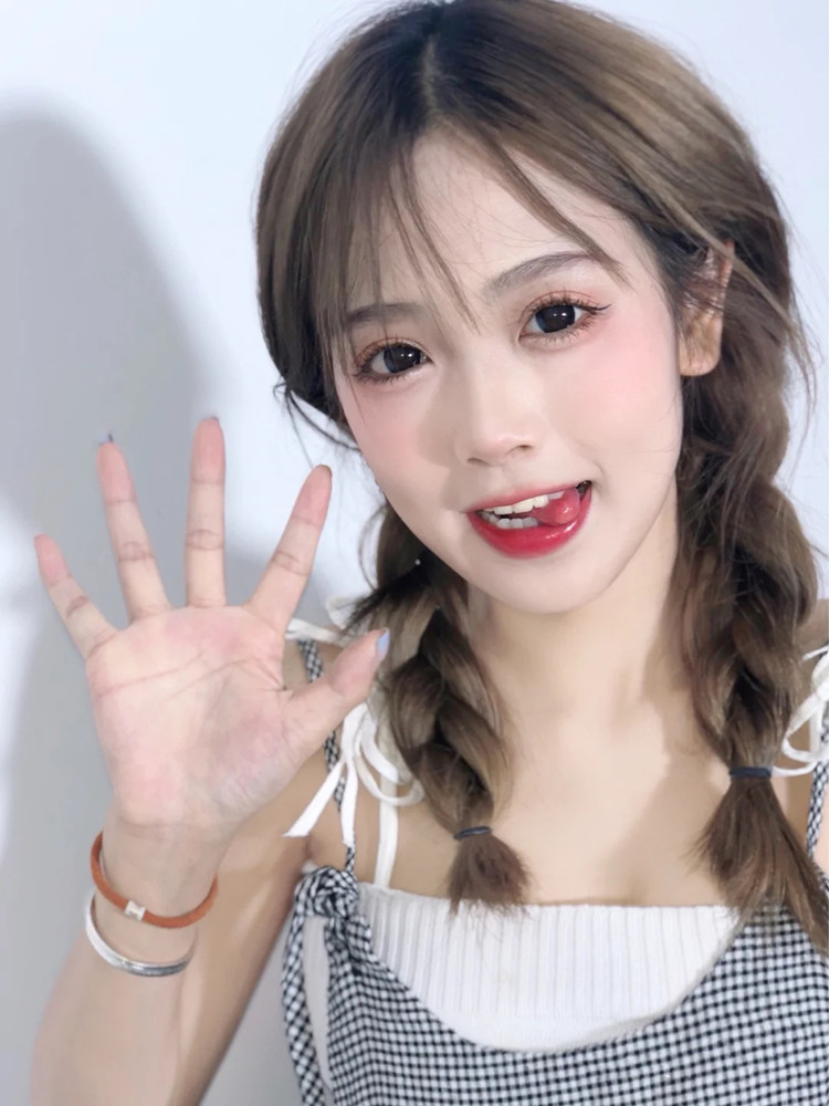 假发自然头套马尾双马甜美逼真发自长直麻花辫整顶假发