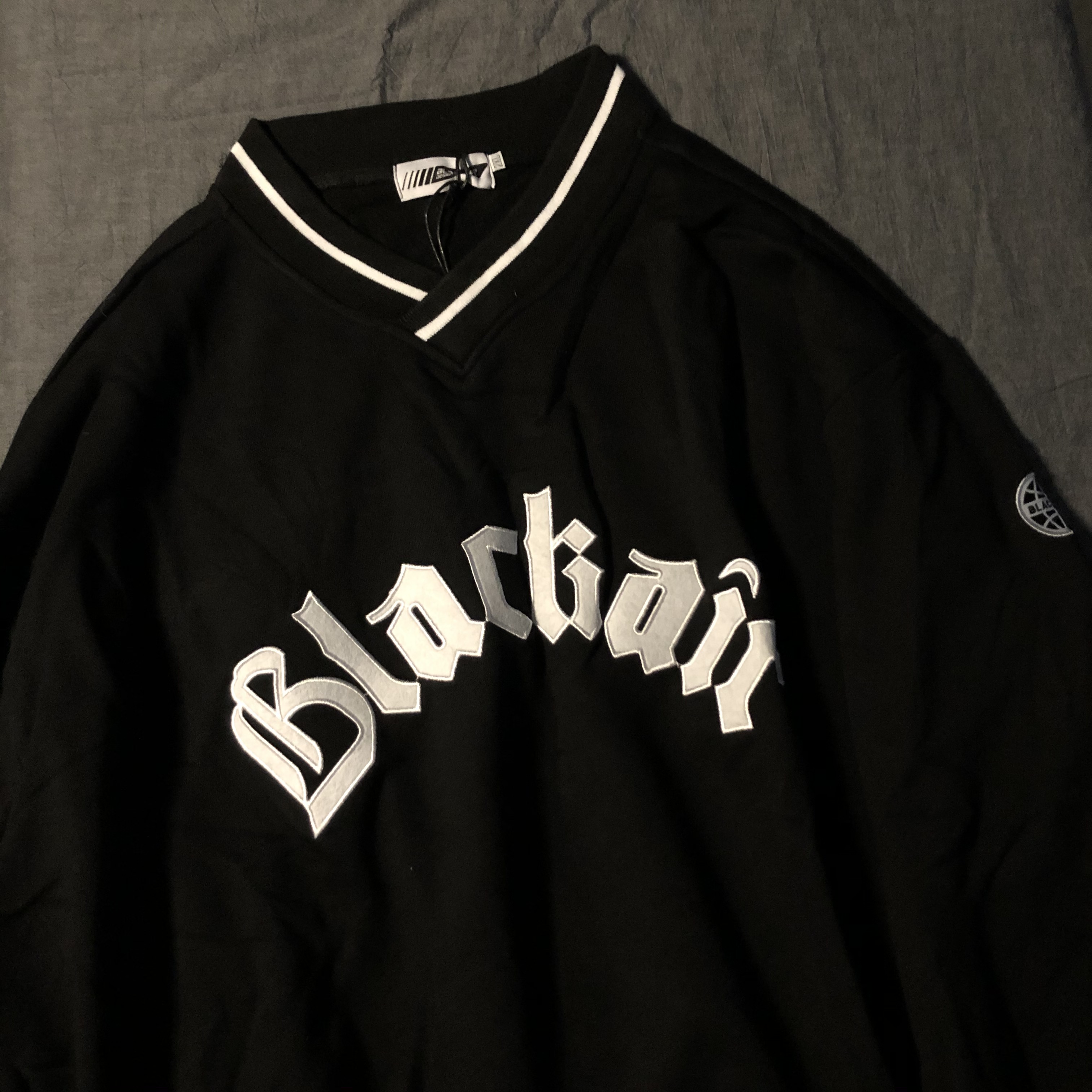 2022秋装美式街头复古字母棒球风oversize卫衣男情侣潮牌ins上衣