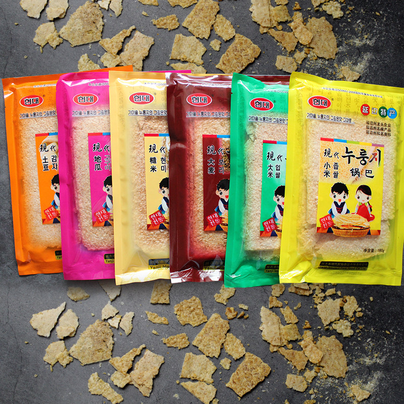 锅巴朝鲜族延边特产手工现代零食大米小米土豆地瓜传统糕点