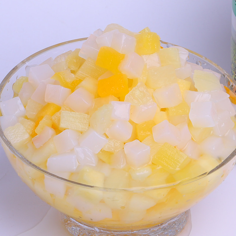 金逸热带杂果罐头850g什锦烘焙餐饮蛋糕夹心水果罐头