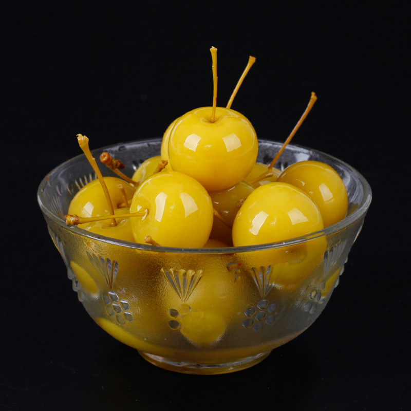 金逸糖水海棠沙果罐头820g 烘焙用蛋糕点缀装饰新鲜水果酸甜商用