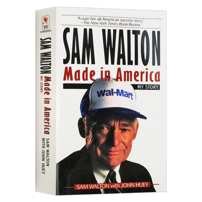 walton 人物传记 进口原版 英文原版 刘强东佐斯书单 made america