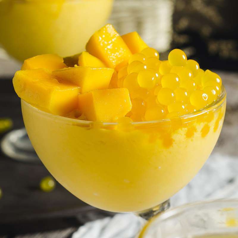 芒果爆爆13kg蓝莓草莓味爆蛋奶茶店专用原料珍珠奶茶粉