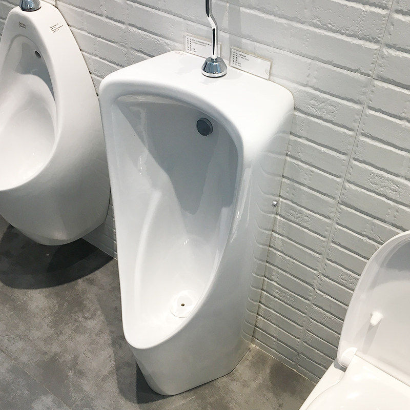 小便美标卫浴便池陶瓷节水型落地立式酒店商场普通小便斗