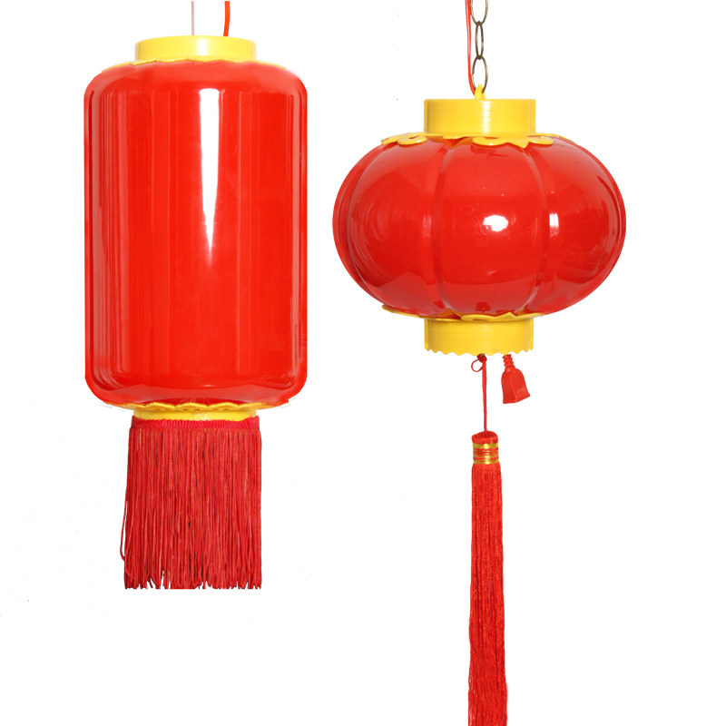 亚克力电子led灯笼户外防水塑料大红连串灯笼春节节日装饰灯笼串