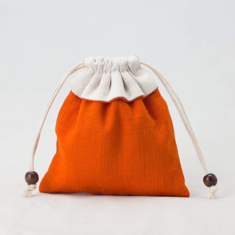 手串收纳手工袋文玩袋抽绳袋首饰福袋礼品包装袋佛珠盘珠袋子 - 闲暇