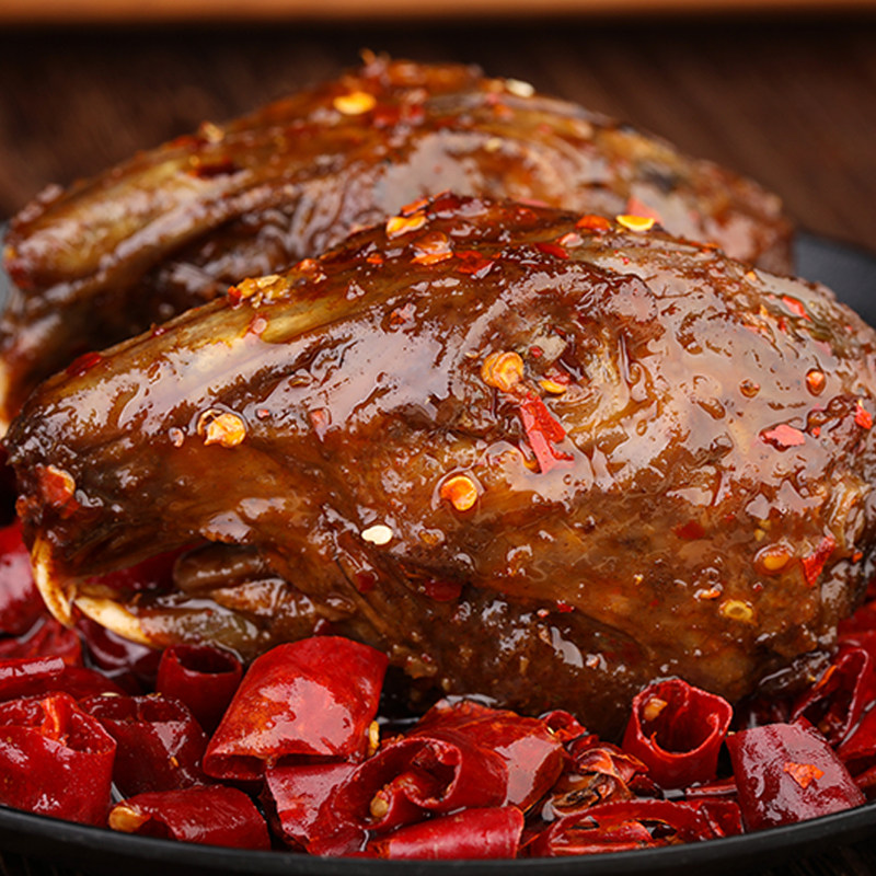 冷吃兔头鱼妈妈自贡四川特产熟食成都双流麻辣兔肉干