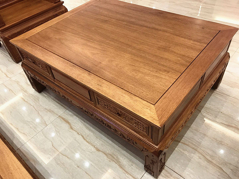 沙发红木菠萝格实木明清仿古花梨中式家具如意实木沙发