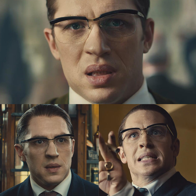 眼镜镜框黑道传奇暴徒汤姆哈迪同款近视近视眼眼镜架