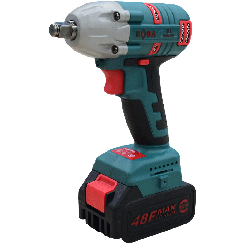 电动扳手博大无刷扭力锂电充电冲击脚手架木工冲击扳手