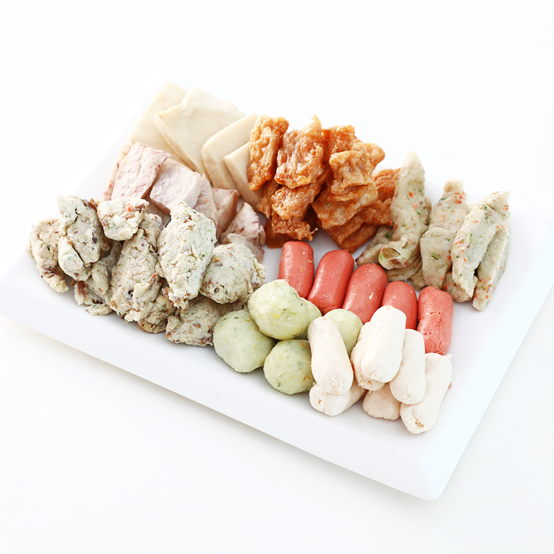 素食火锅冷冻齐善素什锦打火材斋菜仿荤素素菜半成品肉类