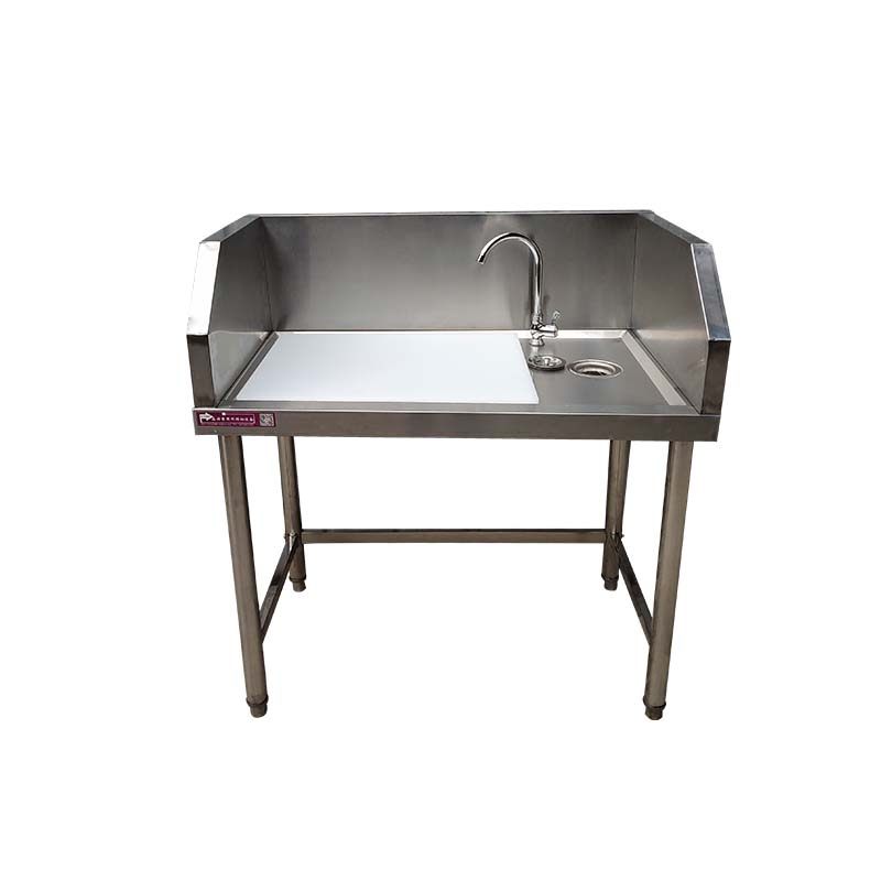 不锈钢杀鱼台刨鱼台剁鱼台水果沙拉生鲜超市处置餐厅工作台