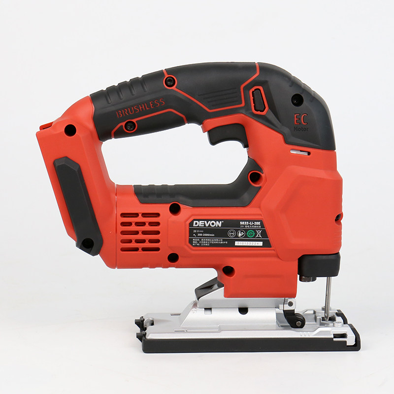 大有充电式无刷曲线锯锂便携调速拉花多功能木工电动曲线锯