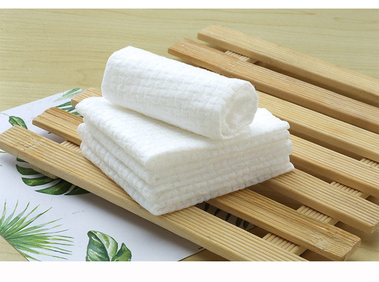 一次性压缩毛巾加厚纯棉小方方巾洗脸洁面美容毛巾