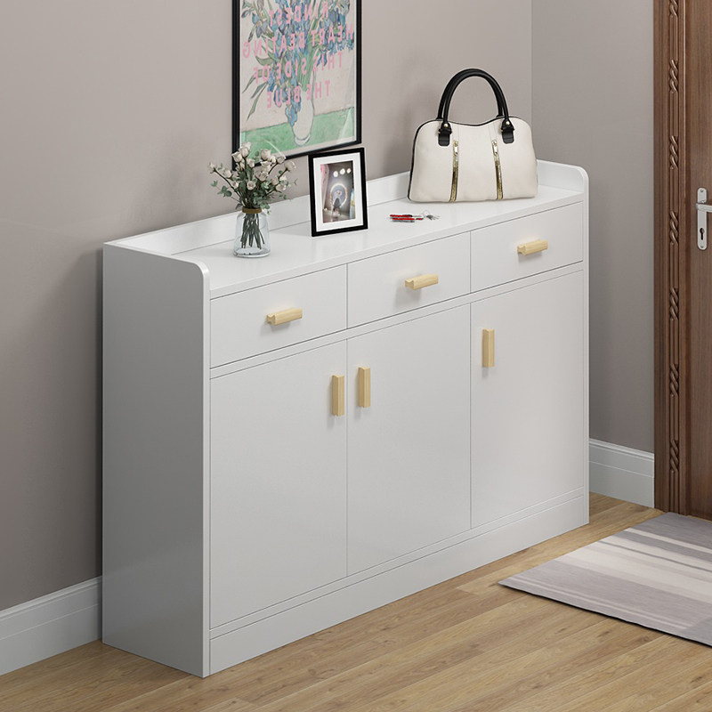 鞋柜家用门口进门玄关加厚大容量飘窗储物柜简约鞋柜