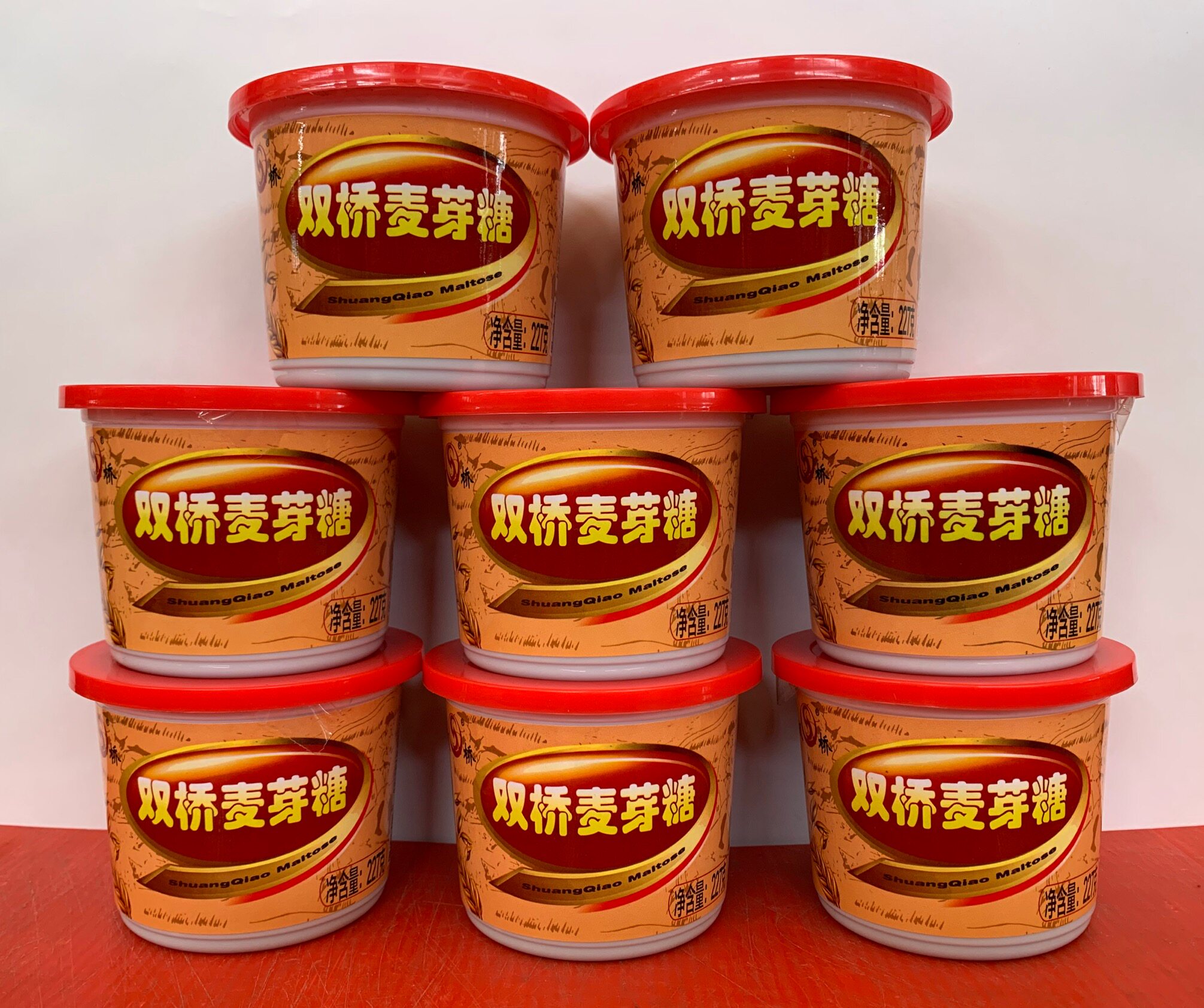瓶装双桥麦芽糖227g代糖烘培原料家庭装牛轧糖怀旧零食手工