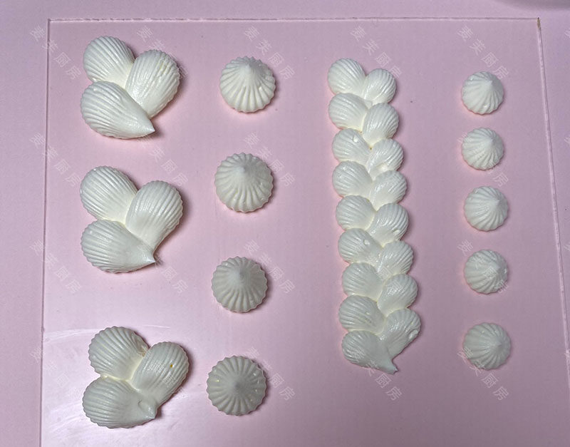 星星贝壳不锈钢奶油裱花烘焙蛋糕diy工具中小裱花嘴