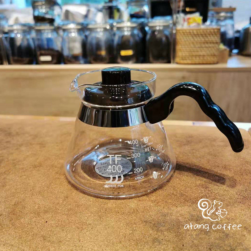 日本三洋分享壶手咖啡壶滴漏式滴滤式玻璃家用咖啡壶