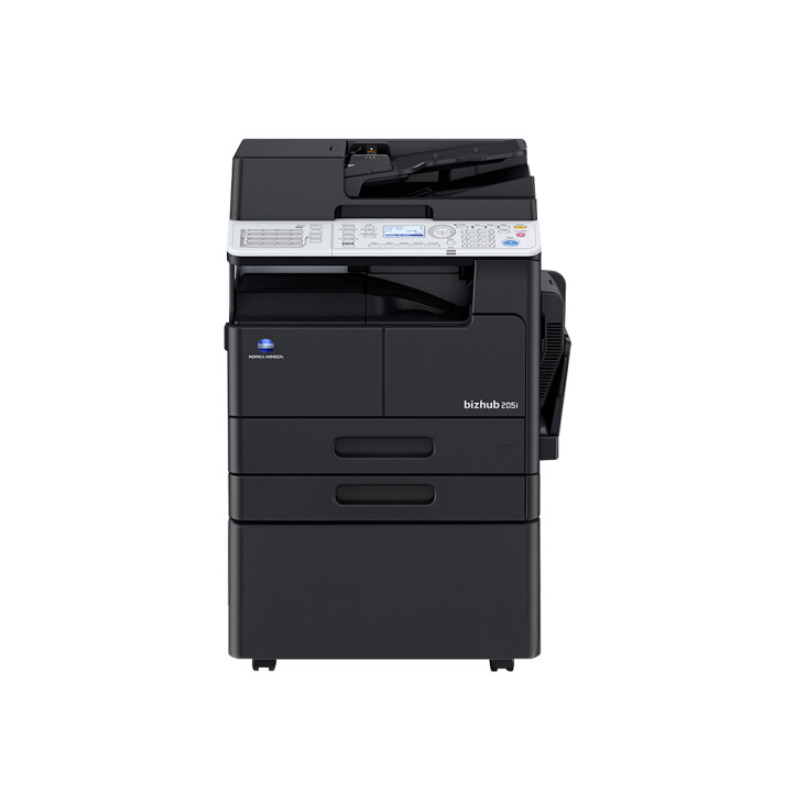 柯尼卡美能达bizhub205i黑白复印机a3商用复合机办公一体机打印机复合