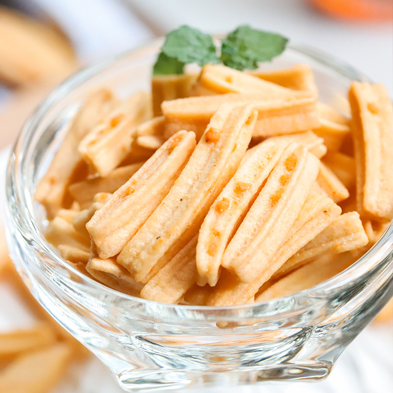 于洛先零食棒即芝士网红猎奇生的味咔黑金烟熏膨化食品