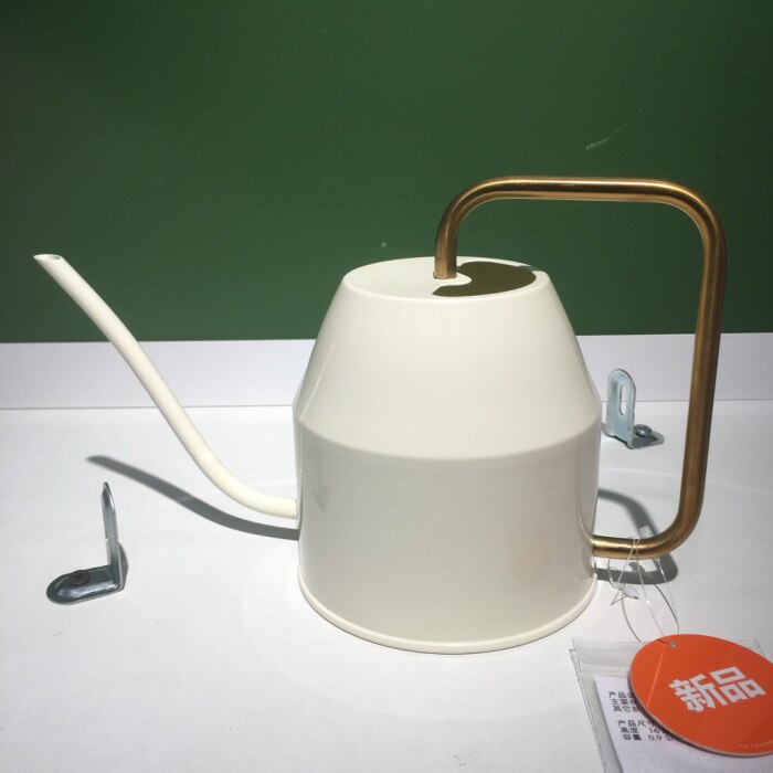 4月特价宜家ikea瓦特卡斯洒水水壶乳白色金黄色洒水