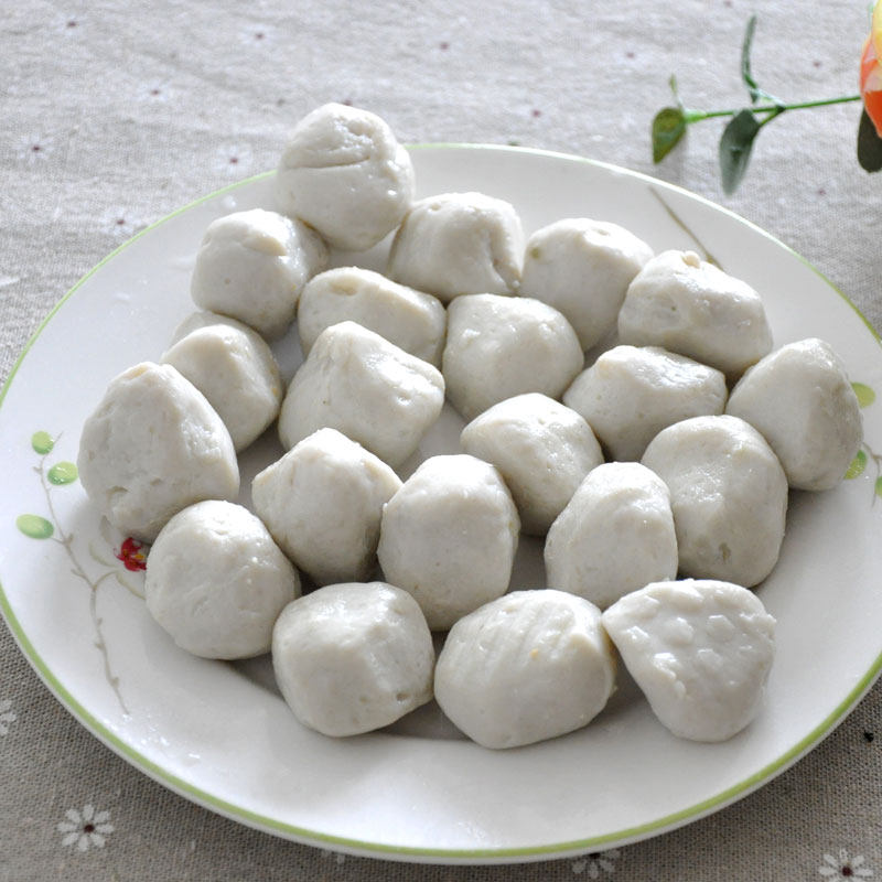 鱼丸宁波放汤丸子火锅手工象山白鱼丸肉丸马鲛鱼其它