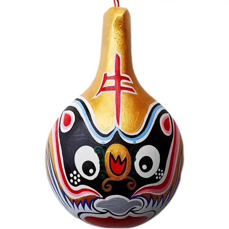 纯手工社火马勺脸谱十二生肖挂件墙面挂饰客厅书房玄关装 饰中国风抖