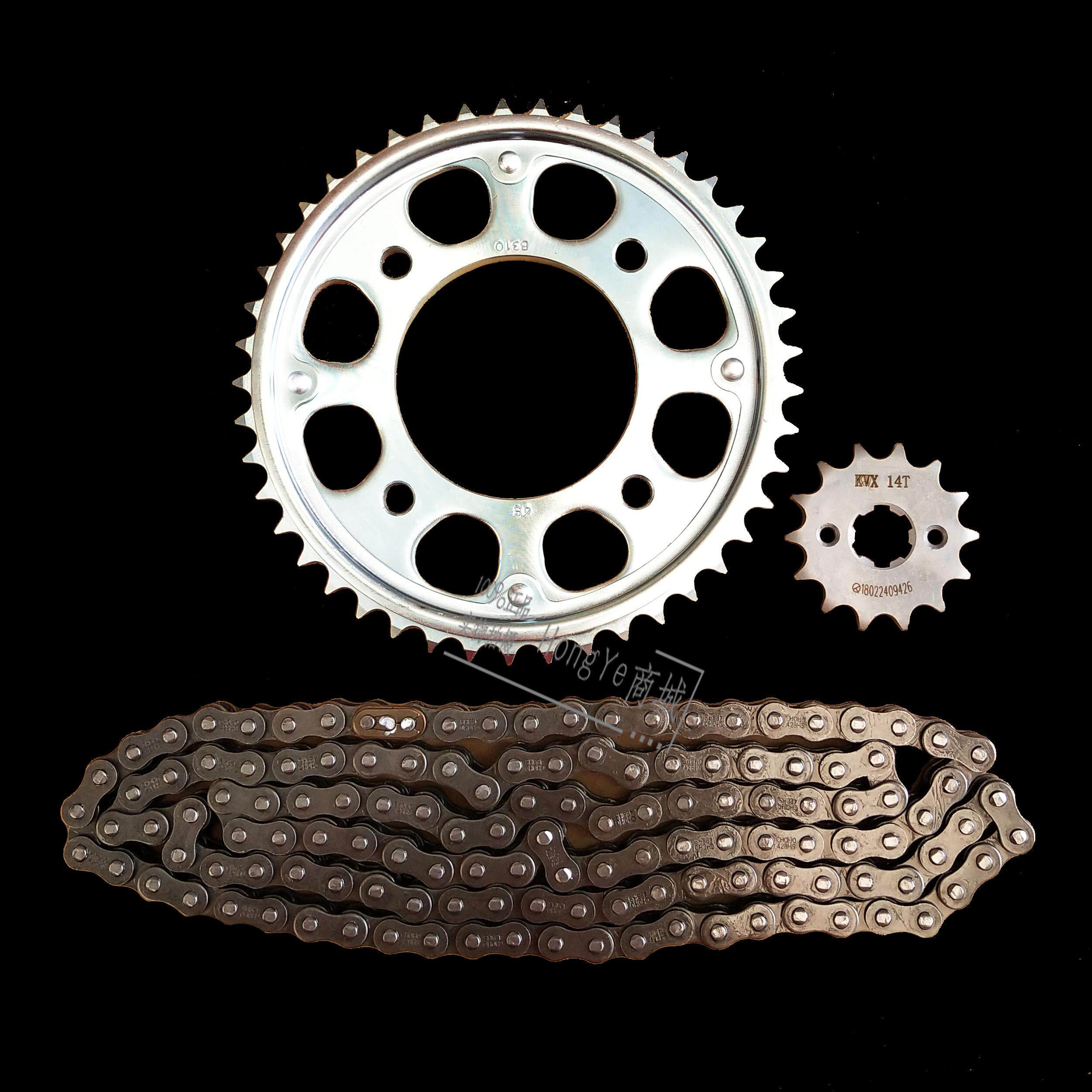 五羊本田暴风cb190r套链cbr190链条链盘链轮牙盘链条