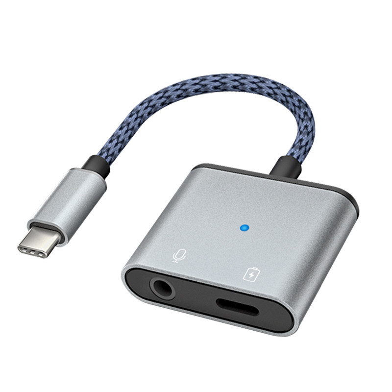 适用于转换器tpc接口原装k40pro红米8手机tpyec二合一数据线