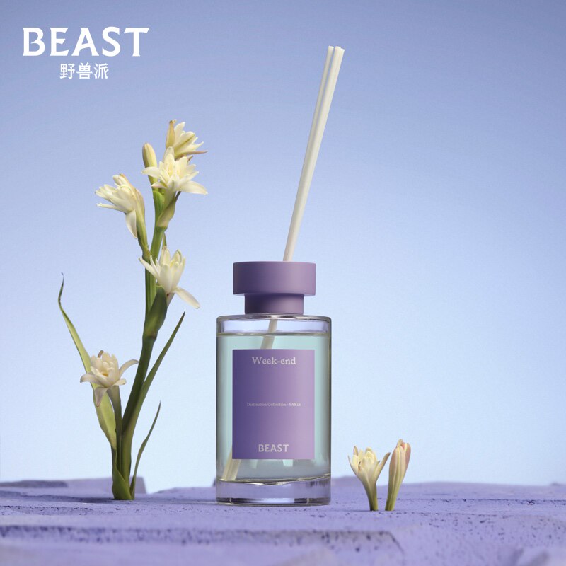 香薰thebeast野兽派巴黎周末扩香石晶石蜡烛礼盒结婚香薰礼盒
