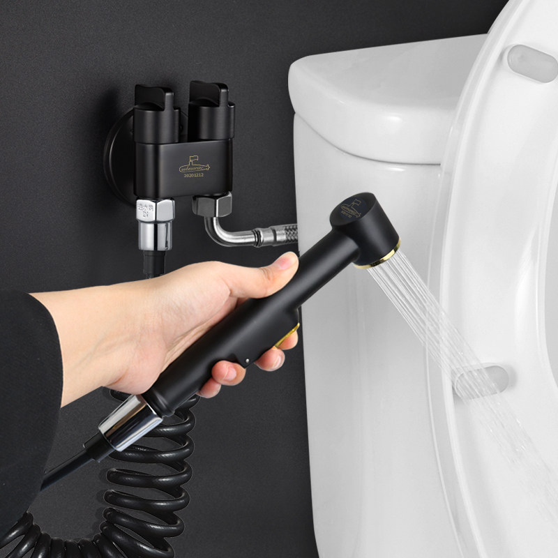 马桶冲洗喷枪水龙头伴侣卫生间妇洗器全高压水枪净身妇洗器