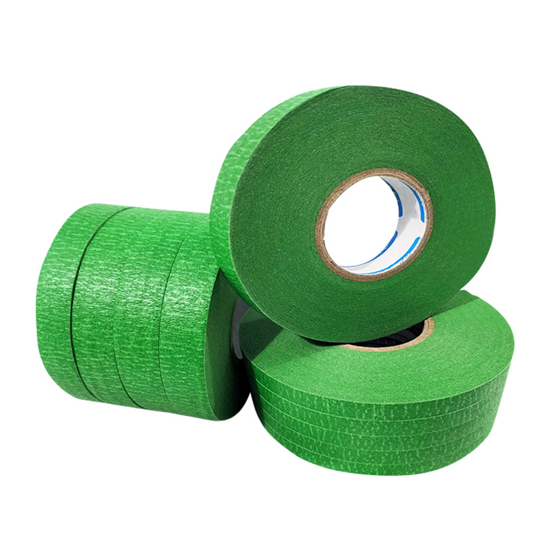 绿色外墙专用高粘美纹纸喷漆遮蔽美术美缝手无痕胶带