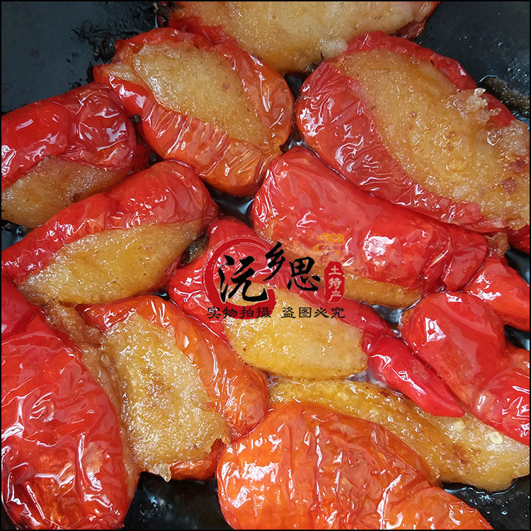 糯米湖南辣子辣椒粑灌辣子酸辣子糯米包手工湘西沅陵农家辣椒鱼儿